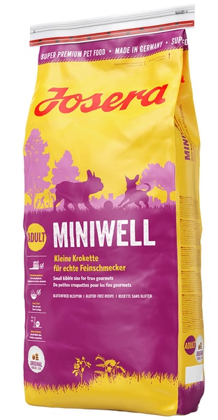 Josera Miniwell Сухий корм для дорослих собак малих порід (Йозера, Джосера)
