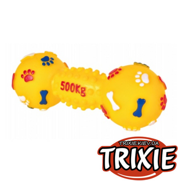 Гантель із пищалкою для собак TRIXIE Розмір: 19см
