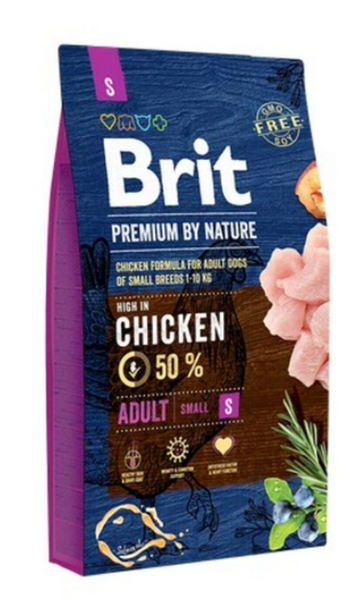 Сухий корм Brit Premium Adult S 1 кг 9273 фото