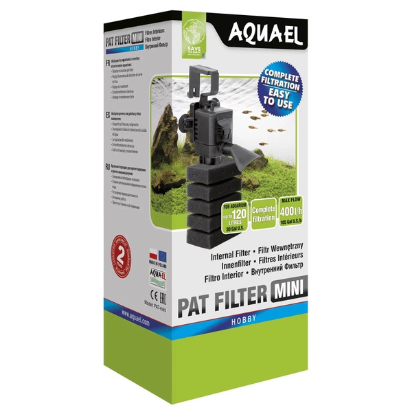 Внутрішній фільтр Aquael «PAT-mini» для акваріума до 120 л А04342 фото