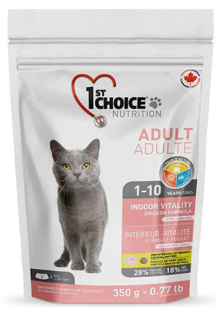 1st Choice (Фест Чойс) Vitality Indoor - Сухий корм з куркою для дорослих котів А07146 фото