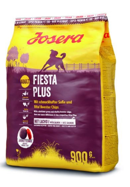 Josera Fiesta Plus Cухий корм для дорослих собак з домашньою птицею та лососем (Йозера, Джосера)