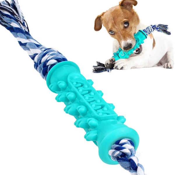 Іграшка для собак Bronzedog PetFun Dental Кістка з канатом А11219 фото