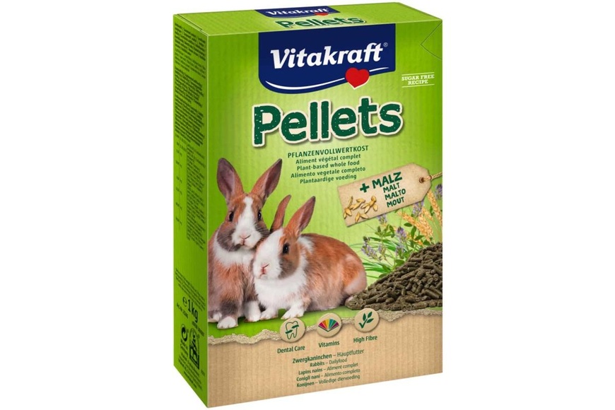 Vitakraft (Вітакрафт) Pellets корм для кроликів в гранулах 1кг 2083 фото